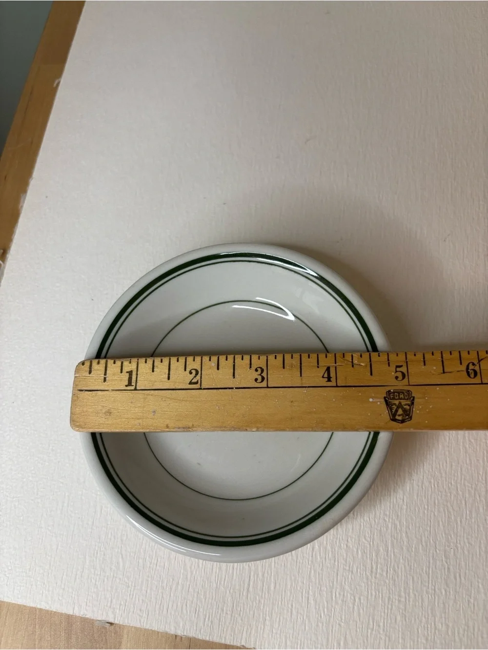 Vintage Sterling Green Banded Restaurant Ware Fruit Bowls - Set of 4